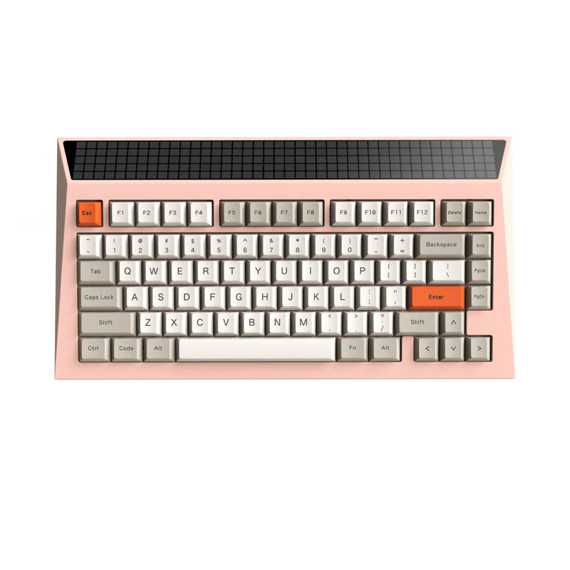 AngryMiao Cyberboard R3 Mechanical Keyboard - Budapest Pink - لوحة مفاتيح